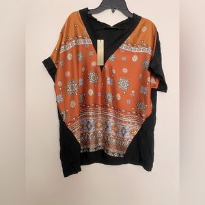 Reserved short sleeve top European brand size L/XL. NEW!
